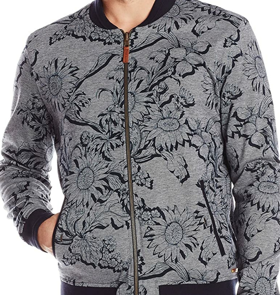 Ted Baker Floral Reversible Bomber Jacket